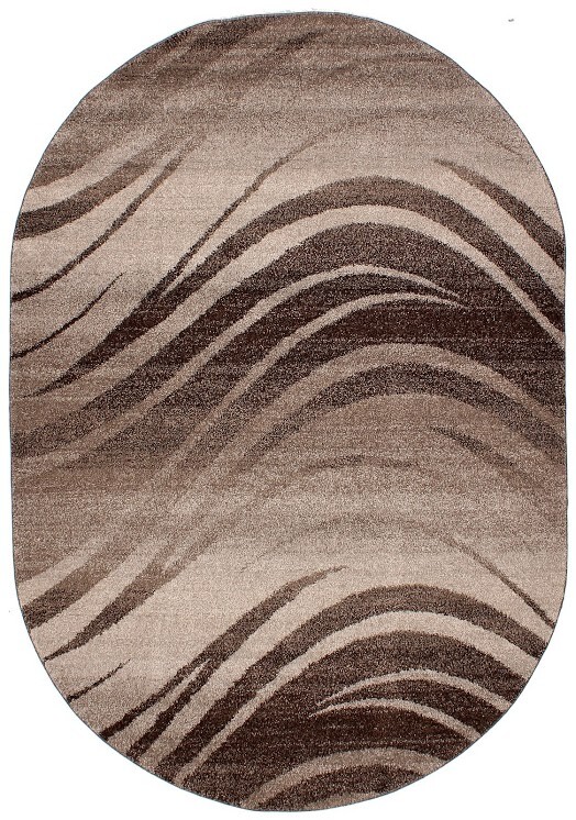 Синтетичні килими Wellness 4179 brown овал